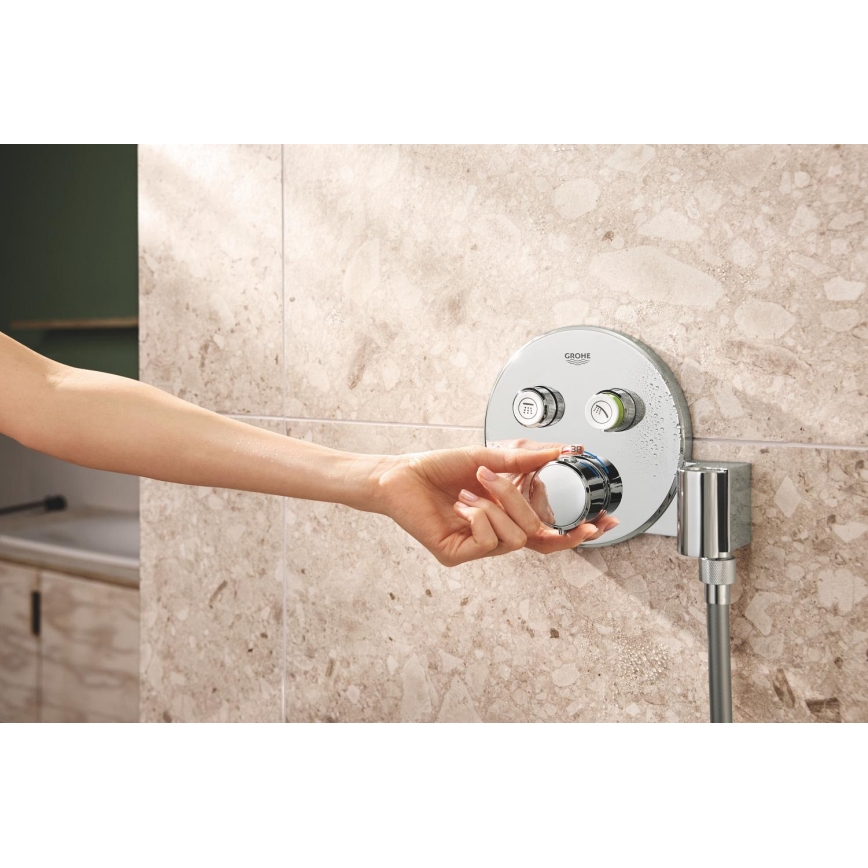 GROHE 34877000 - Zuhanyrendszer VITALIO RAIN MONO 310 fényes króm