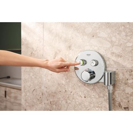 GROHE 34877000 - Zuhanyrendszer VITALIO RAIN MONO 310 fényes króm