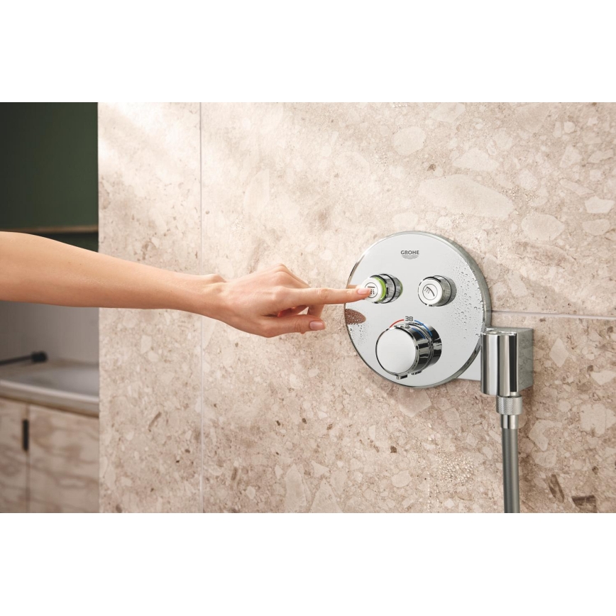 GROHE 34877000 - Zuhanyrendszer VITALIO RAIN MONO 310 fényes króm