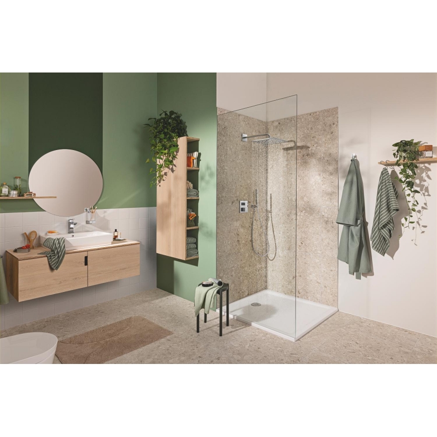 GROHE 34879000 - Falba süllyesztett zuhanyrendszer PRECISION CUBE 310 × 310 mm króm