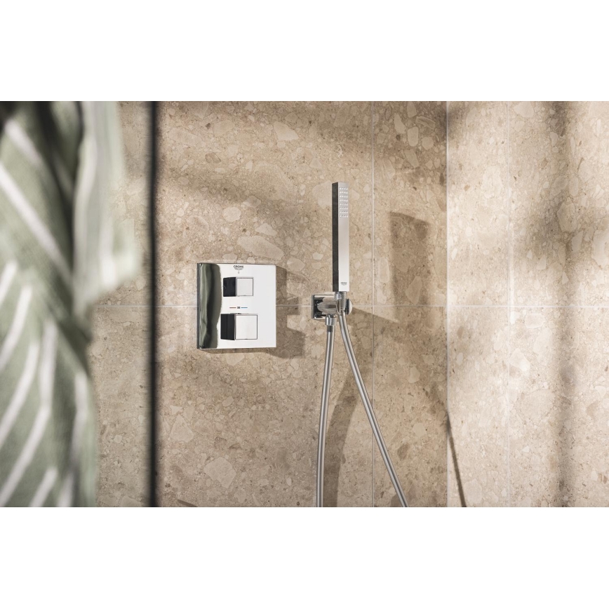 GROHE 34879000 - Falba süllyesztett zuhanyrendszer PRECISION CUBE 310 × 310 mm króm