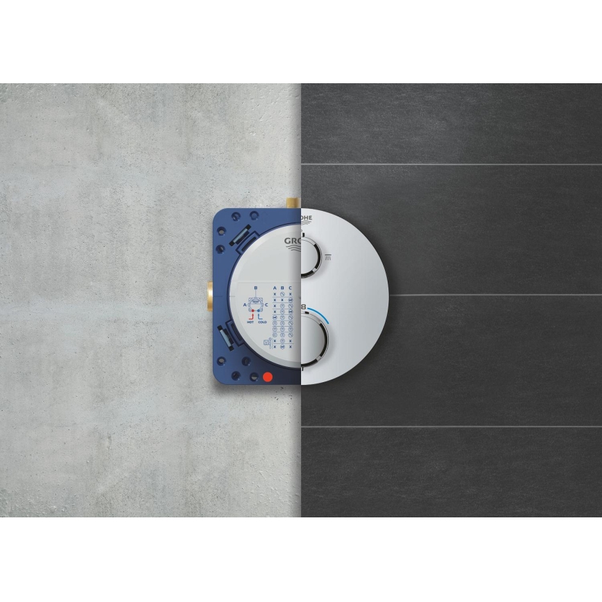 GROHE 34880000 - Zuhanyszett rejtett csapteleppel GROHTHERM SMARTCONTROL fényes króm