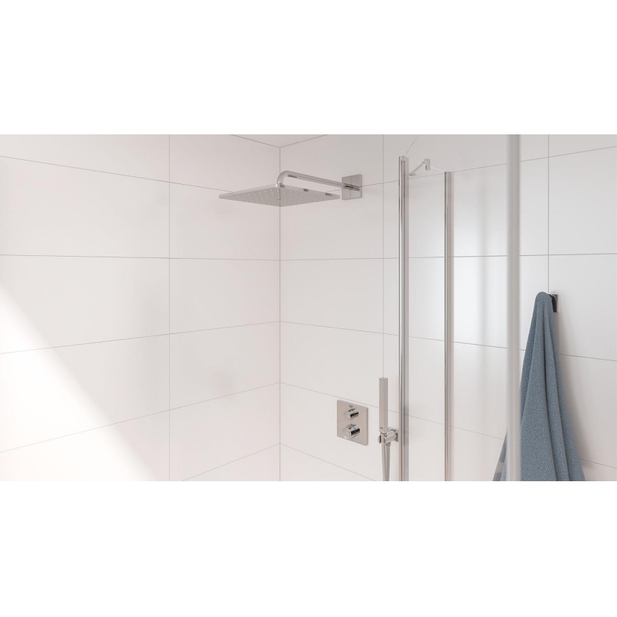 GROHE 34881000 - falba építhető zuhanyrendszer PRECISION 310 × 310 mm fényes króm