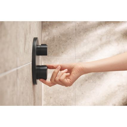 GROHE 348822430 - Zuhanyszett PRECISION 250 × 250 mm fekete