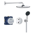 GROHE 34883000 - PRECISION VITALIO START 250 zuhanyrendszer, fényes króm