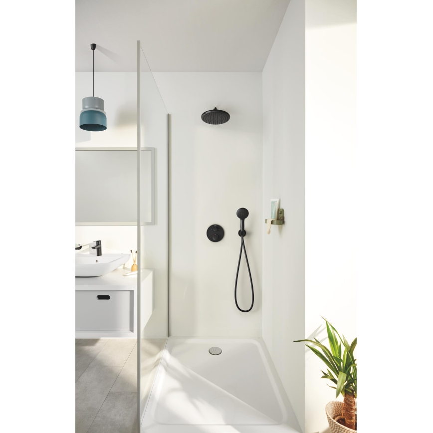 GROHE 348832430 - VITALIO START 250 mm zuhanyszett, fekete