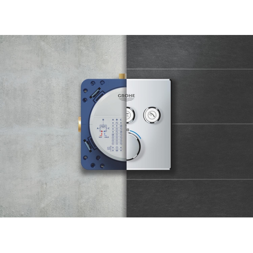 GROHE 35600000 - Univerzális beépíthető szerelőtest RAPIDO SMARTBOX DN 15