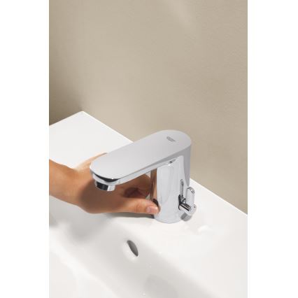 GROHE 36366002 - GET E elektronikus mosdócsaptelep, fényes króm