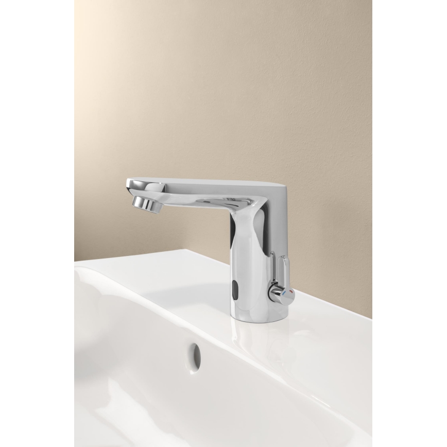 GROHE 36366002 - GET E elektronikus mosdócsaptelep, fényes króm