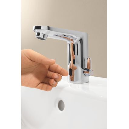 GROHE 36366002 - GET E elektronikus mosdócsaptelep, fényes króm