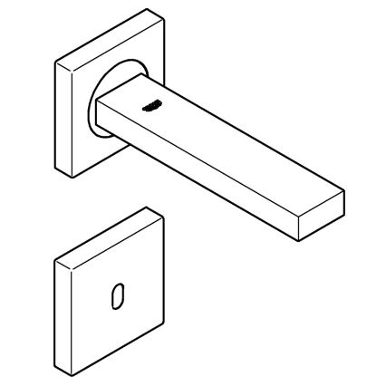 GROHE 36442000 - Infrás elektronikus csaptelep EUROCUBE E fényes króm