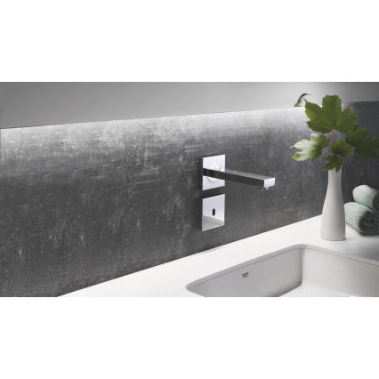 GROHE 36442000 - Infravörös érzékelős elektronikus csaptelep EUROCUBE E fényes króm