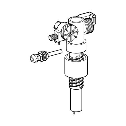 GROHE 37092000 - Töltőszelep 38” fényes króm