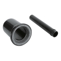 GROHE 37104K00 - WC-hez be- és elvezető készlet, fekete