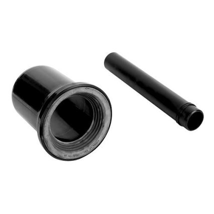 GROHE 37104K00 - WC-hez be- és elvezető készlet, fekete