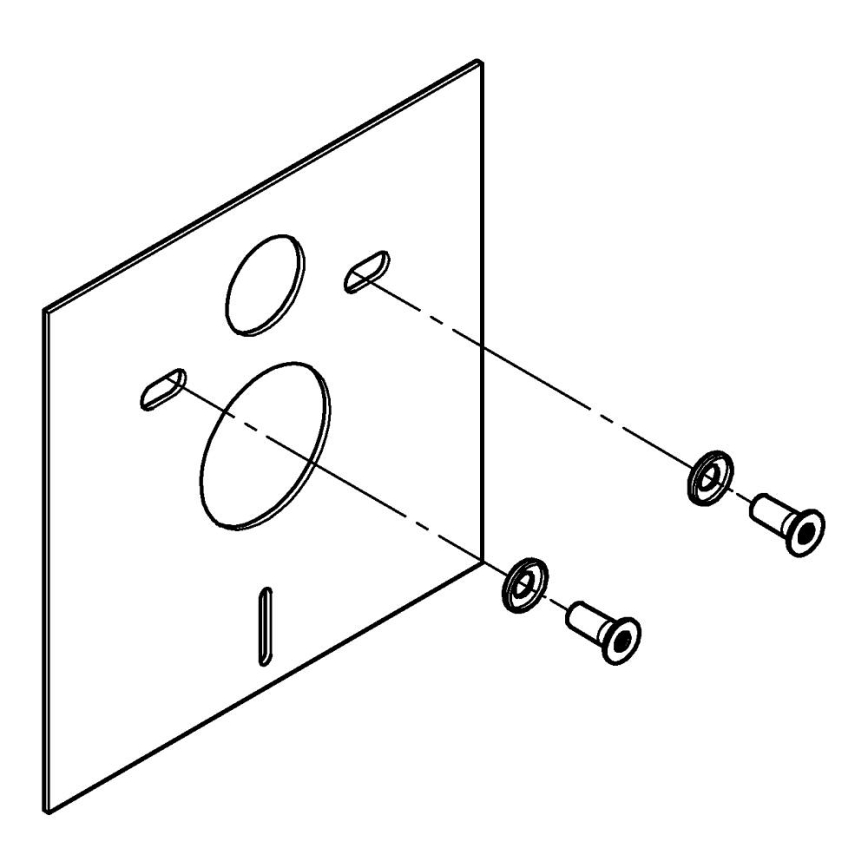GROHE 37131000 - WC csillapító készlet, fehér