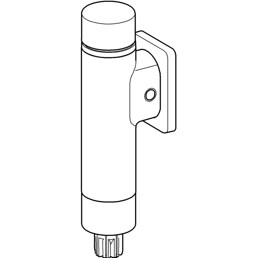 GROHE 37349000 - Nyomásos öblítő RONDO A.S. 3” fényes króm