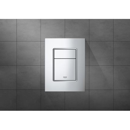 GROHE 37535000 - Öblítő nyomólap SKATE COSMOPOLITAN S 130 × 172 mm króm