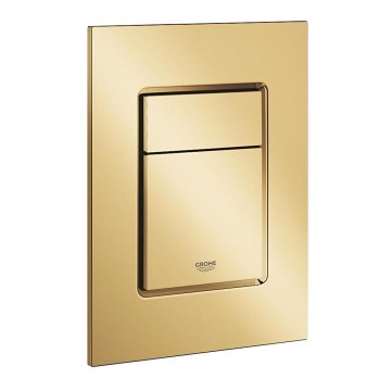GROHE 37535GL0 - SKATE COSMOPOLITAN S 130 × 172 mm arany öblítő nyomólap