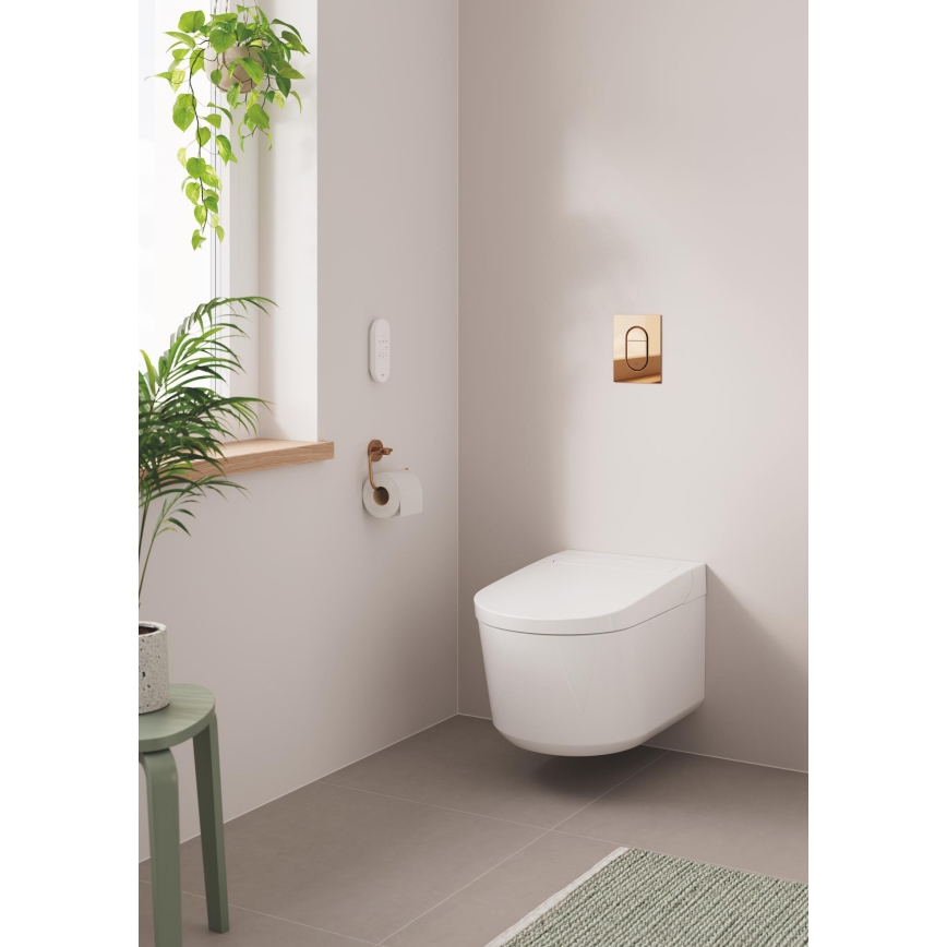 GROHE 37624DA0 - 130 × 172 mm-es bronz nyomólap