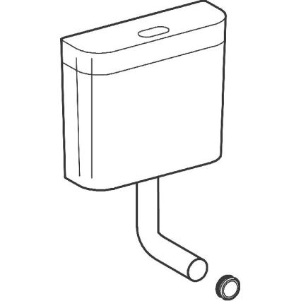 GROHE 37791SH0 - PS öblítőtartály, fehér