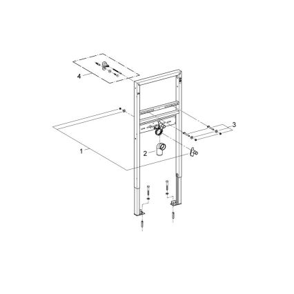 GROHE 38554001 - RAPID SL mosdómodul