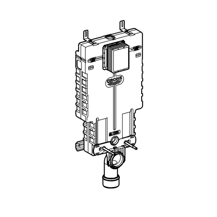 GROHE 38643001 - UNISET WC-modul 830 × 480 × 130 mm fehér