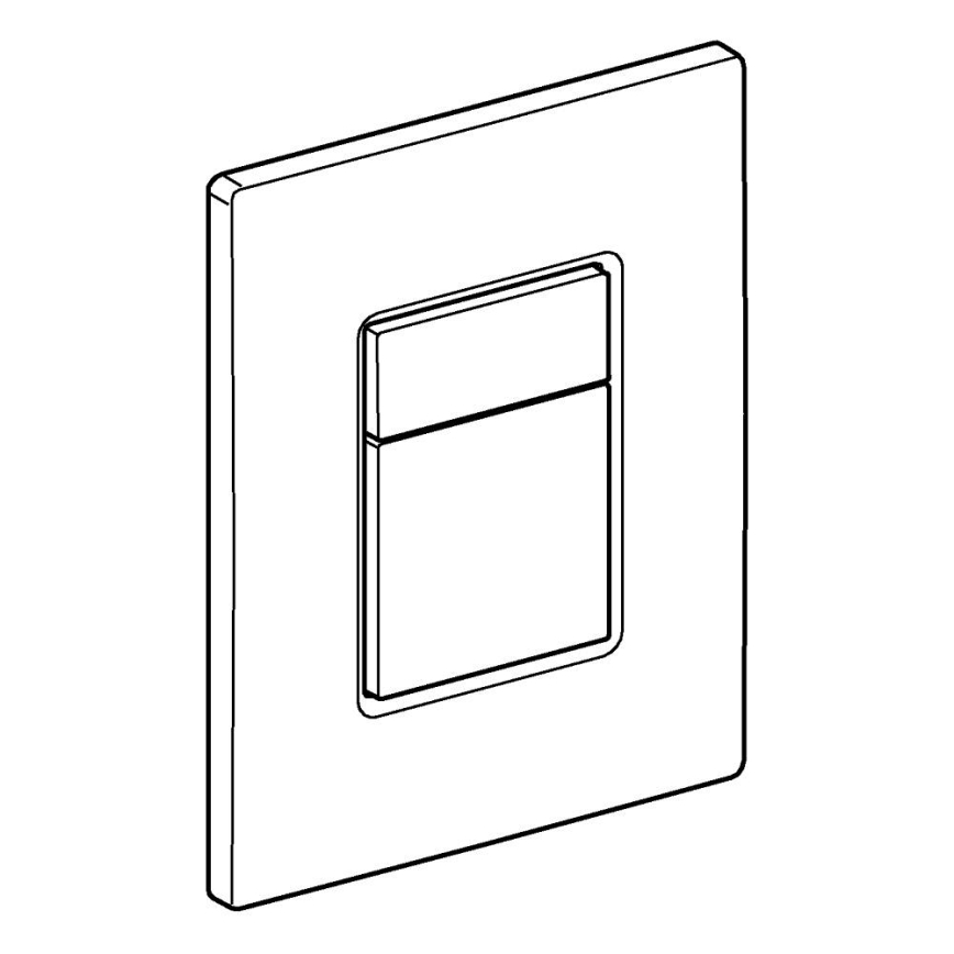 GROHE 38732AL0 - Öblítő nyomógomb SKATE COSMOPOLITAN 156 × 197 mm grafit