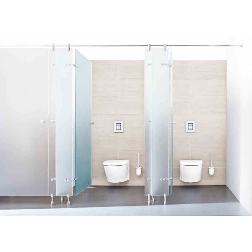 GROHE 38732SD0 - SKATE COSMOPOLITAN nyomólap, 156 × 197 mm, rozsdamentes acél kivitel