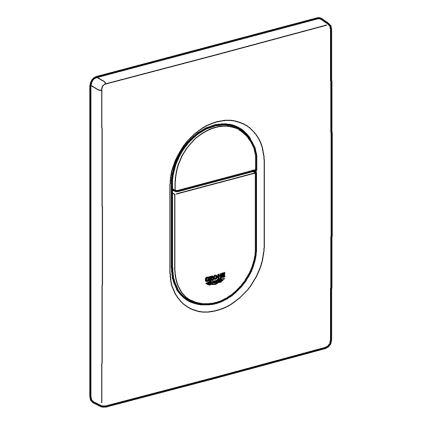 GROHE 38844SH0 - Nyomólap ARENA COSMOPOLITAN 156 × 197 mm fehér