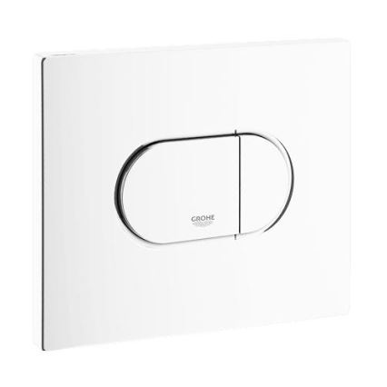 GROHE 38858SH0 - ARENA COSMOPOLITAN öblítő nyomólap 156 × 197 mm fehér