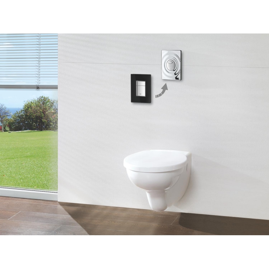 GROHE 38861000 - SURF nyomólap 156 × 197 mm, fényes króm