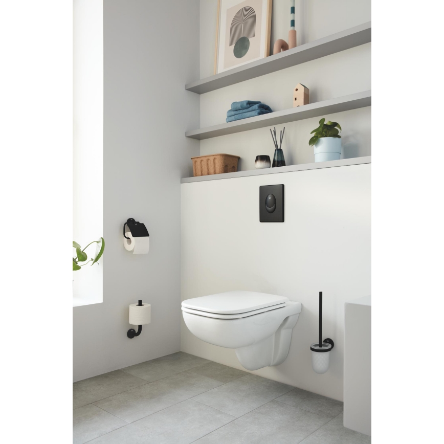 GROHE 389642430 - Öblítő nyomólap START 156 × 197 mm fekete