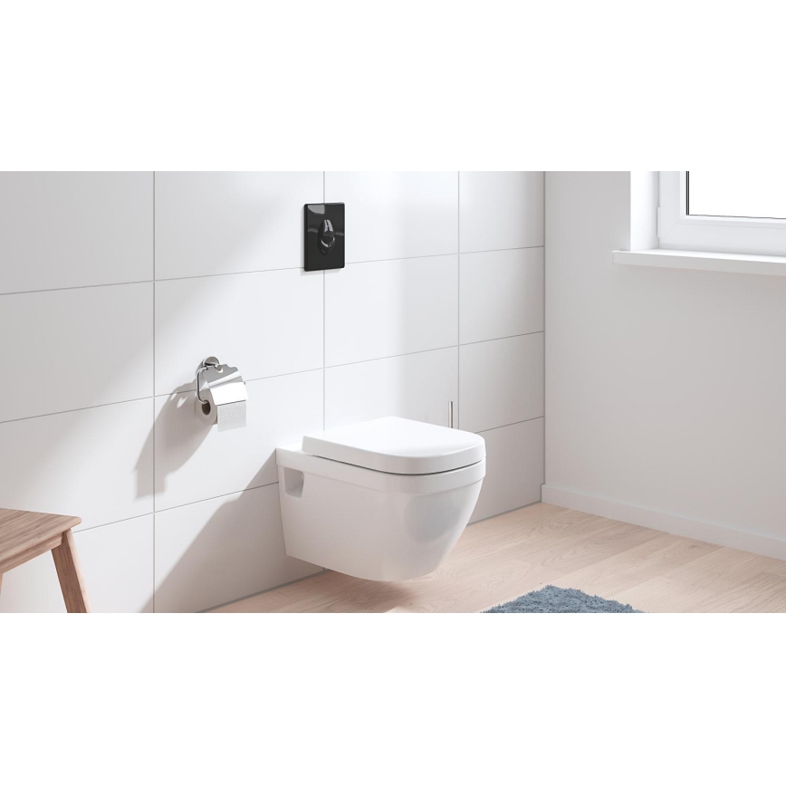 GROHE 38964KV0 - START öblítő nyomólap, 156 × 197 mm, fekete