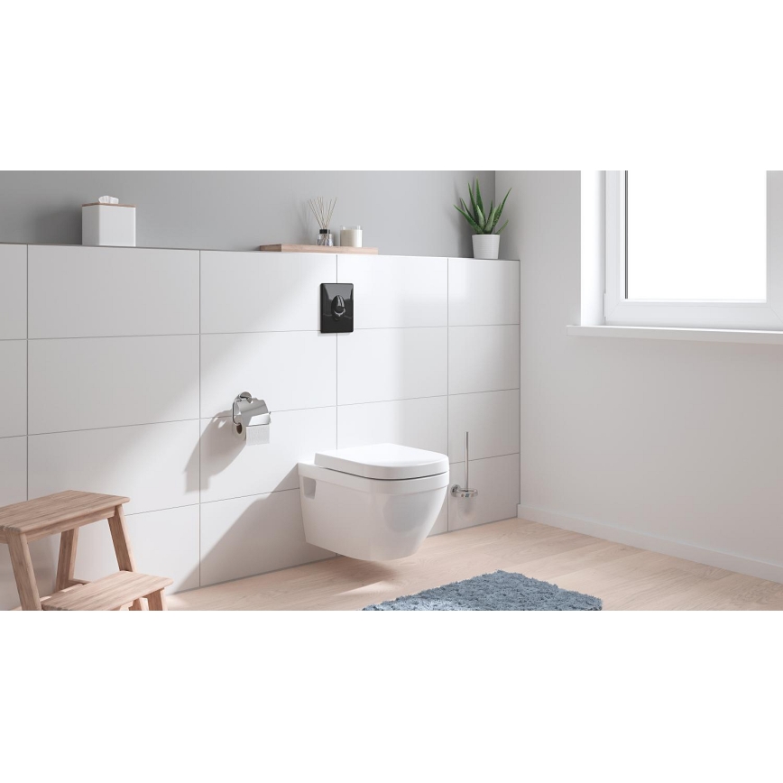 GROHE 38964KV0 - START öblítő nyomólap, 156 × 197 mm, fekete