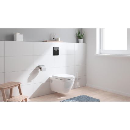 GROHE 38966KV0 - EVEN WC-nyomólap 156 × 197 mm fekete