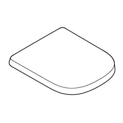GROHE 39330002 - EURO CERAMIC WC-ülőke, tartós fehér