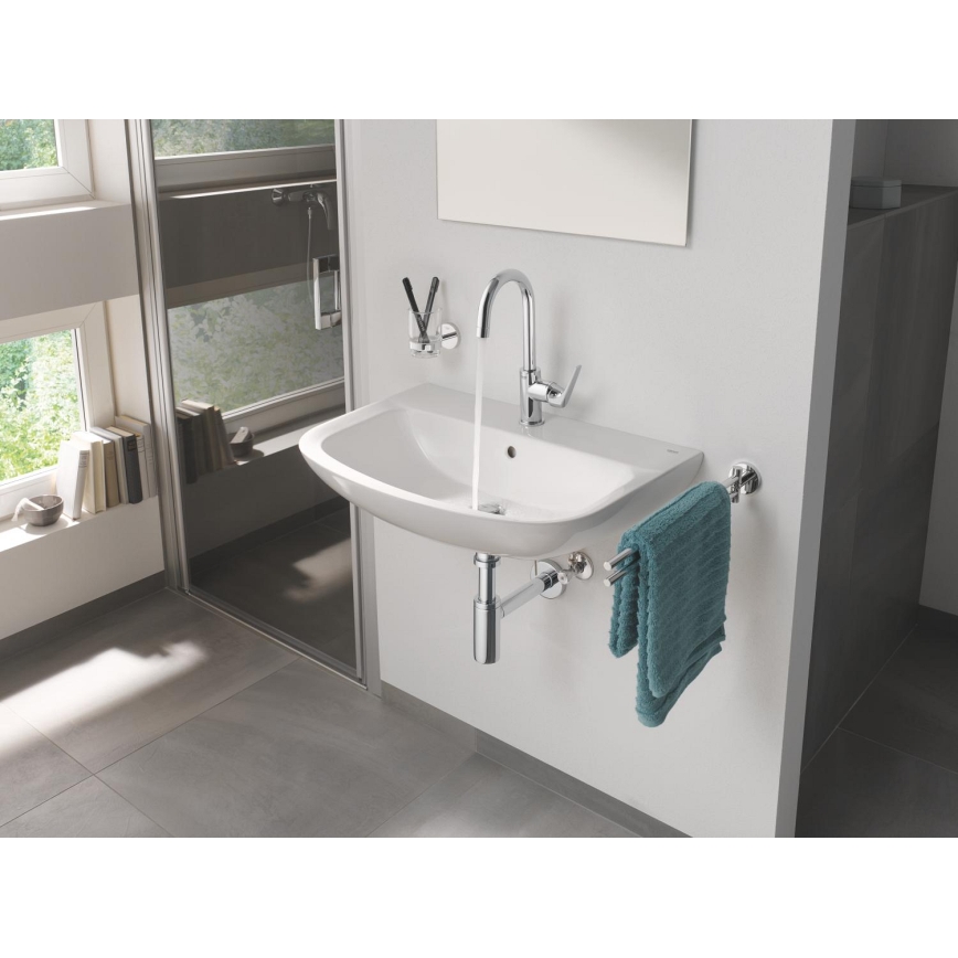 GROHE 39420000 - Függesztett mosdó BAU CERAMIC 646 × 468 mm kerámia/fehér