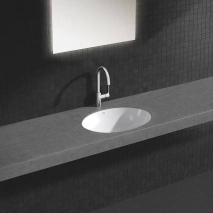 GROHE 39423000 - Beépíthető mosdó BAU CERAMIC 560 × 420 mm kerámia/fehér
