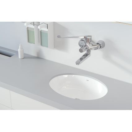 GROHE 39423000 - Beépíthető mosdó BAU CERAMIC 560 × 420 mm kerámia/fehér