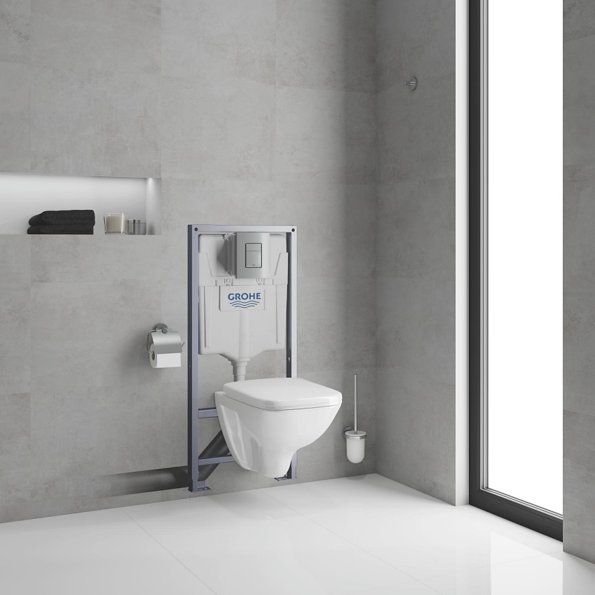 GROHE 39467000 - SOLIDO WC készlet 1,13 m kerámia/fehér