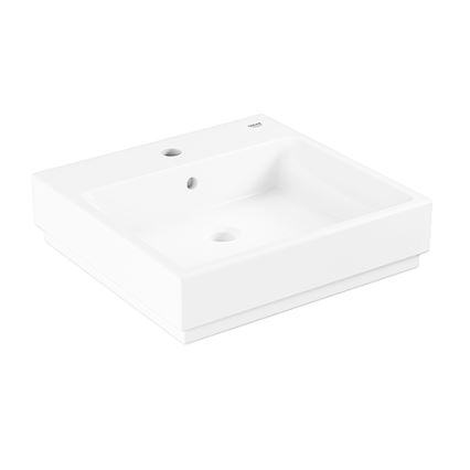 GROHE 3947400H - CUBE CERAMIC mosdó 500 × 490 mm kerámia/fehér