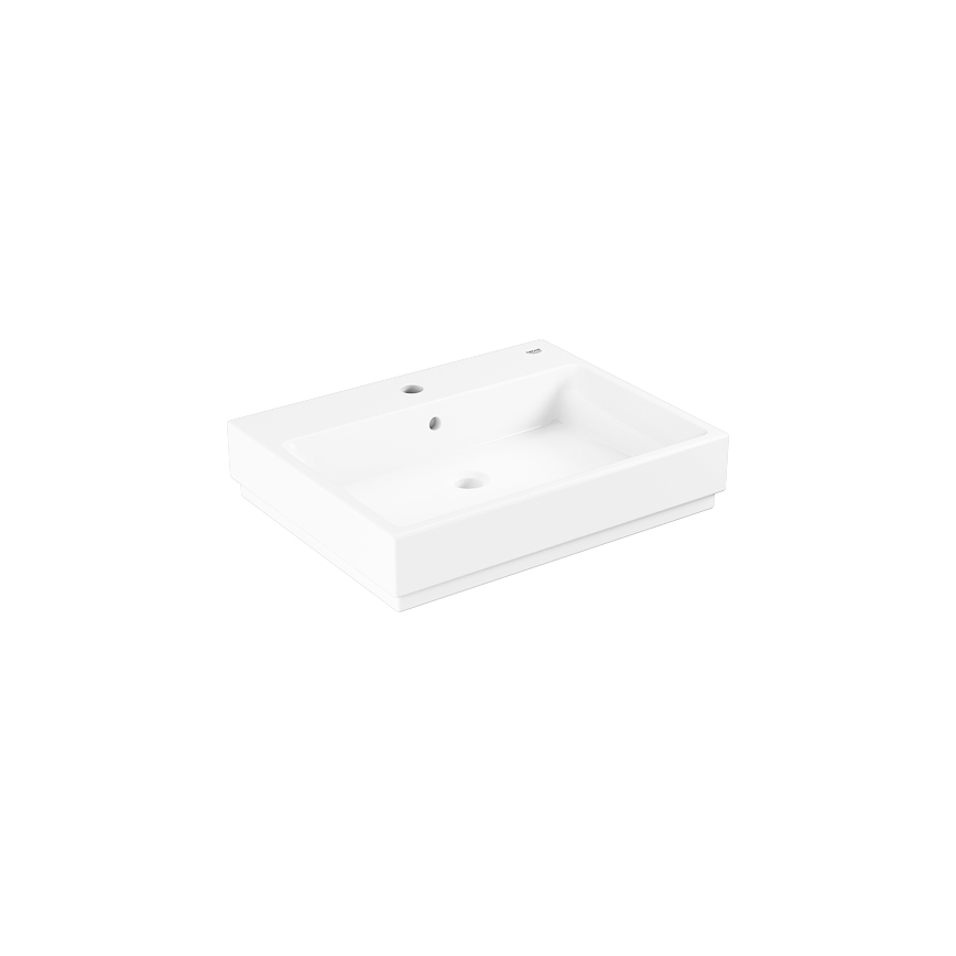 GROHE 3947700H - CUBE CERAMIC mosdó, 600 × 490 mm, kerámia/fehér