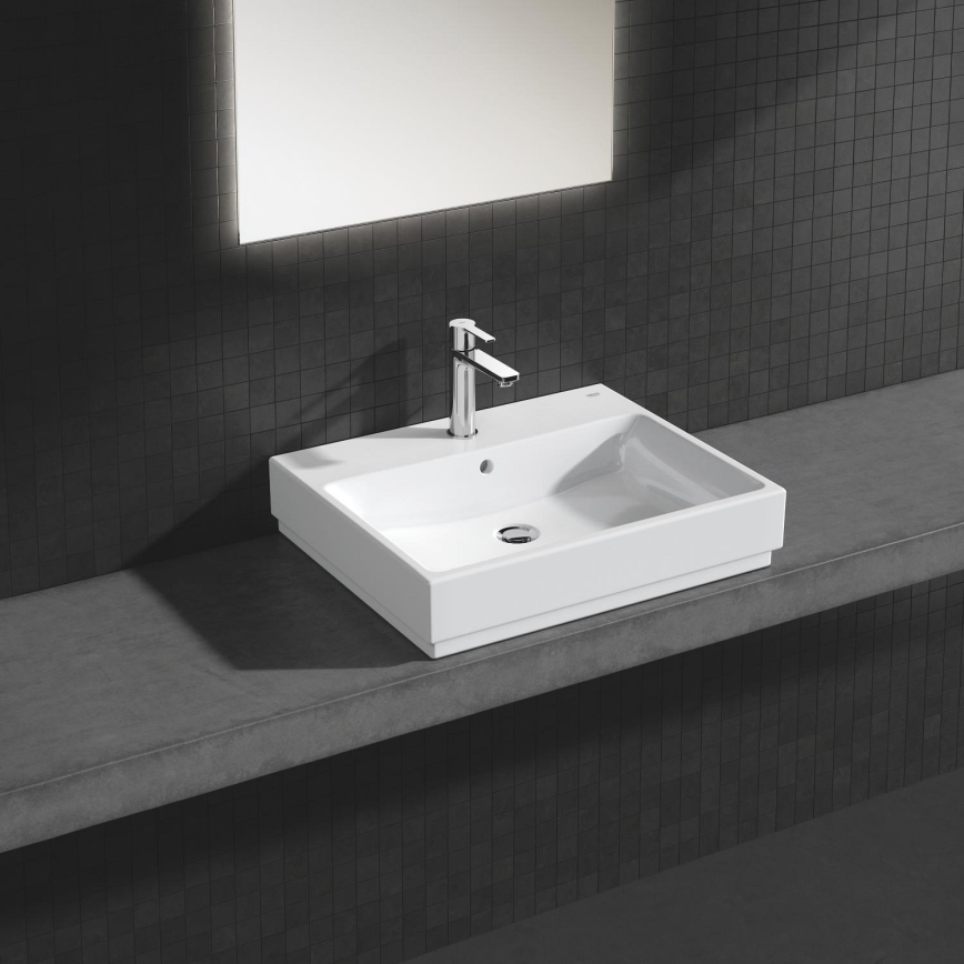 GROHE 3947700H - CUBE CERAMIC mosdó, 600 × 490 mm, kerámia/fehér