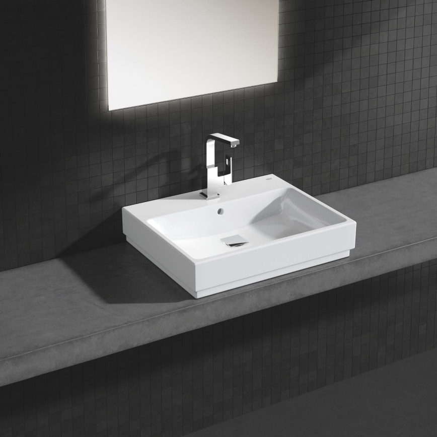 GROHE 3947700H - CUBE CERAMIC mosdó, 600 × 490 mm, kerámia/fehér