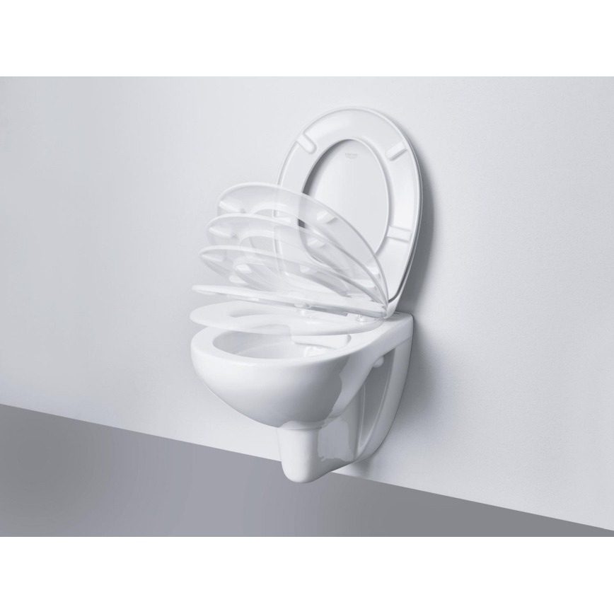 GROHE 39493000 - WC-ülőke BAU CERAMIC tartós fehér