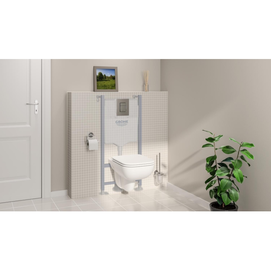 GROHE 39816000 - WC szett SOLIDO COMPACT 1,13 m kerámia/fehér