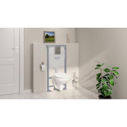GROHE 39930000 - 4 az 1-ben WC-szett SOLIDO, 1,13 m, fényes króm