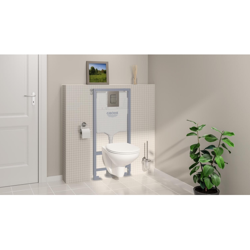 GROHE 39930000 - 4 az 1-ben WC-szett SOLIDO, 1,13 m, fényes króm