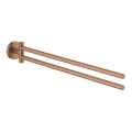 GROHE 40371DL1 - ESSENTIALS 439 mm-es törölközőtartó, bronz kivitel